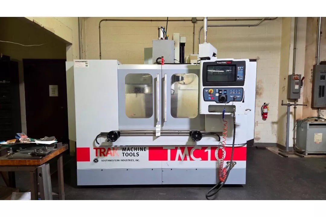 Southwestern Industries TRAK TMC10 CNC Vertical Machining Center, 2022 – ProtoTRAK RMX, 40.75" X Travel, 16-Tool ATC