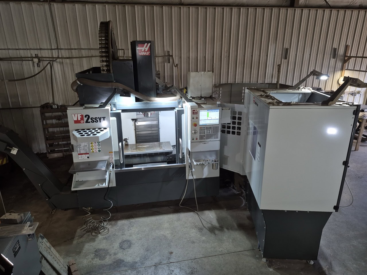 HAAS VF-2SS YT CNC VMC, 2023 - Pallet Changer, 70 ATC, WIPS