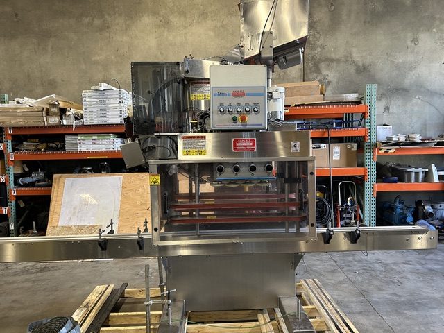 Kaps-All C8 Capper With FSRF-36 Rotary Cap Feeder, 2023 - Includes UV Disinfecting Base System