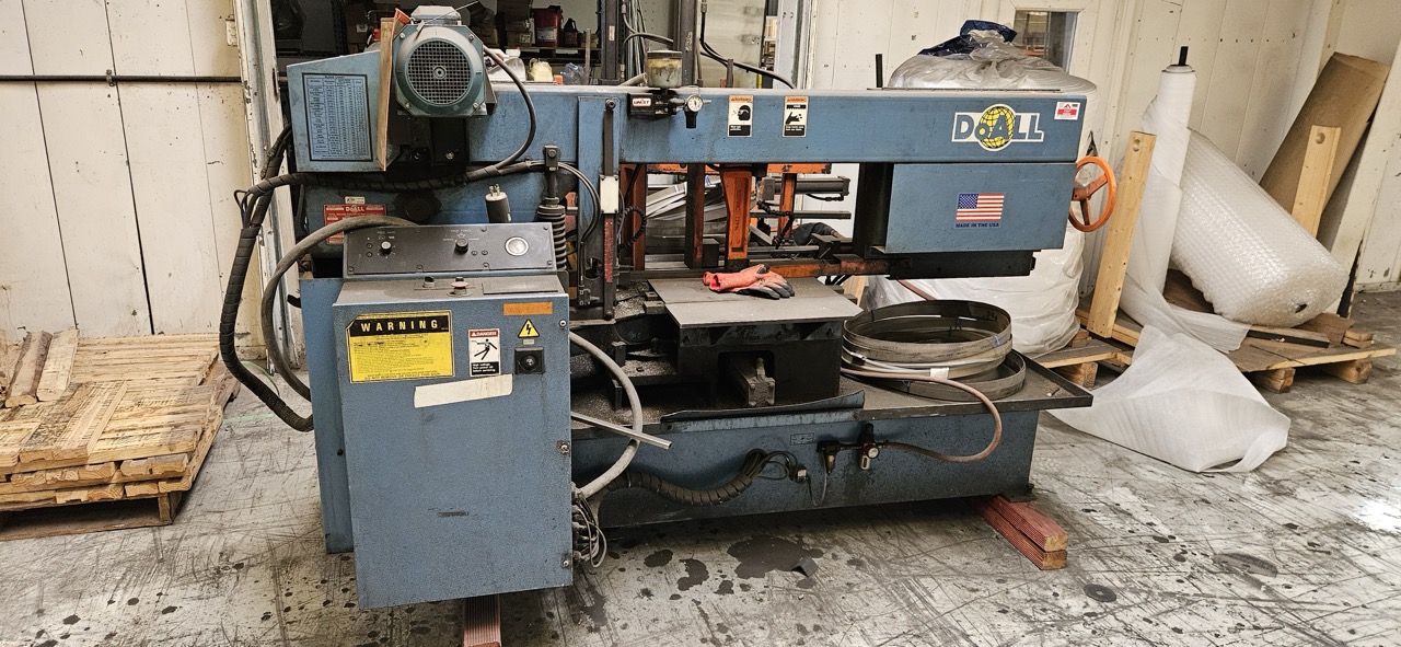 14" x 20" DoAll 500SNC Horizontal Bandsaw, 2008 - Mitering, Bundle Attachment