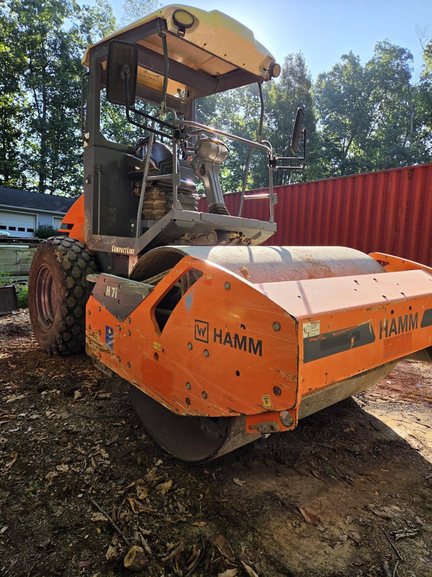 HAMM H7i H222, 2017 - 66" Single Drum Vibratory Smooth Drum Roller / Soil Compactor