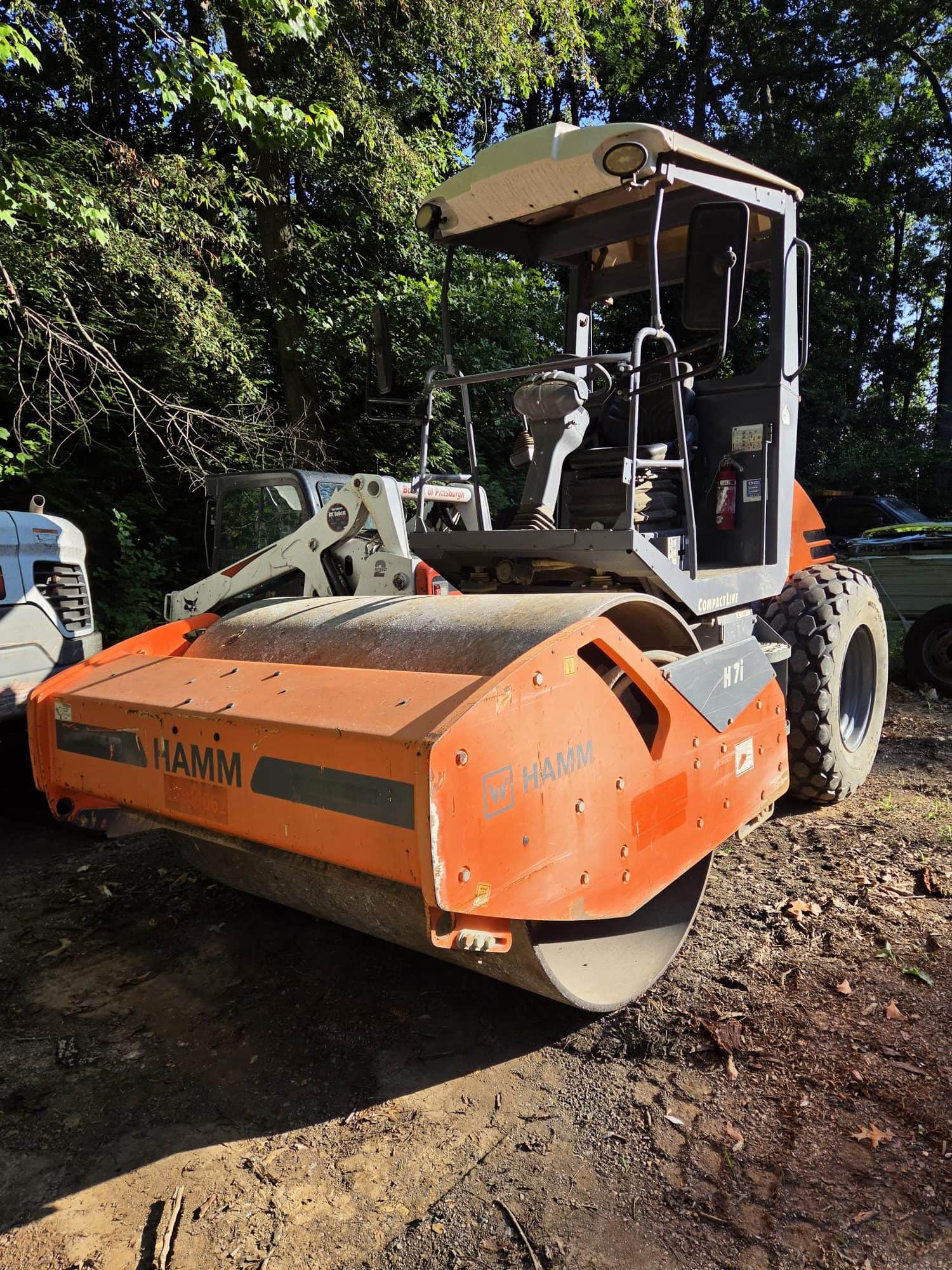 HAMM H7i H222, 2017 - 66" Single Drum Vibratory Smooth Drum Roller / Soil Compactor - Image 3