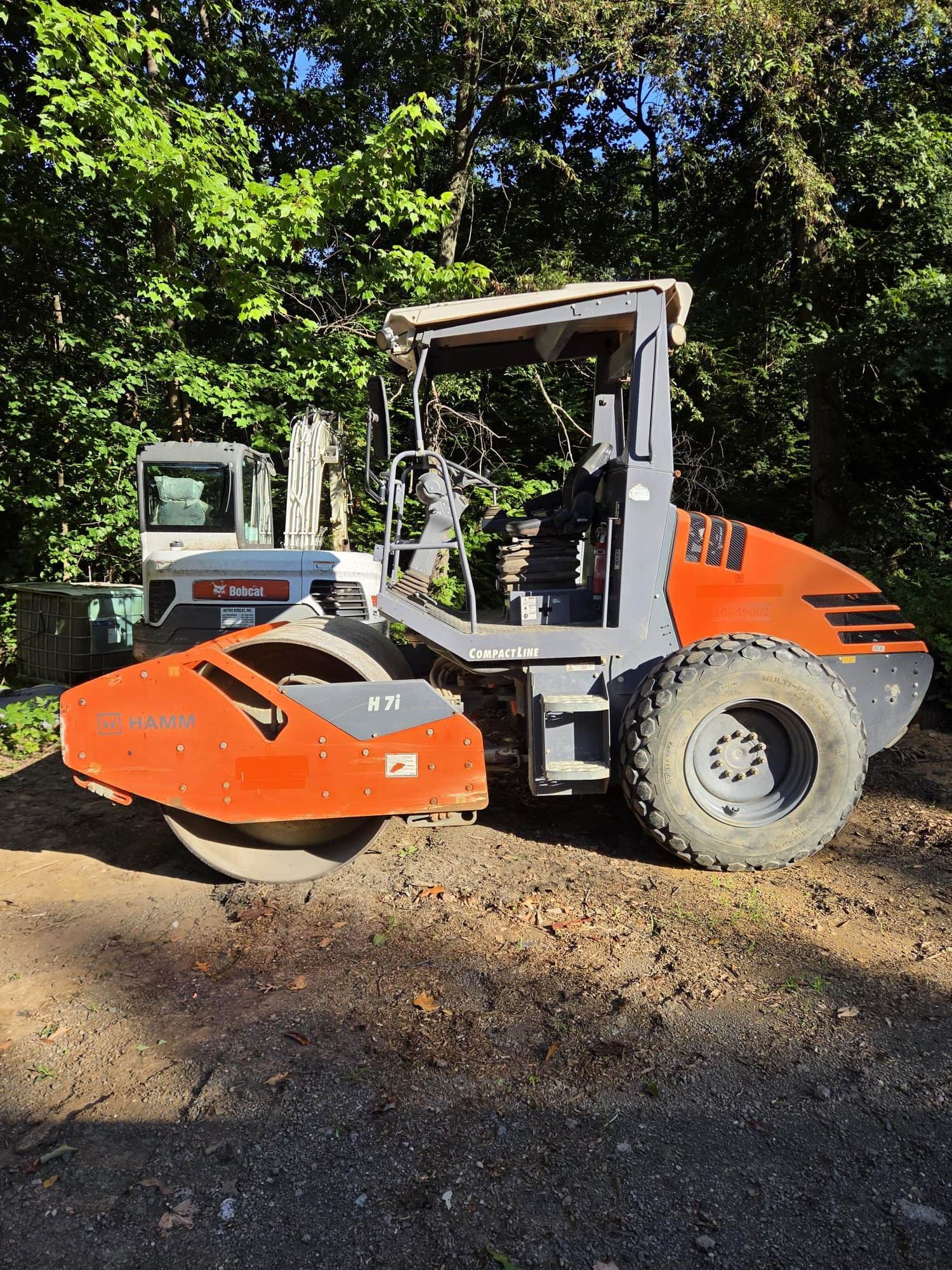 HAMM H7i H222, 2017 - 66" Single Drum Vibratory Smooth Drum Roller / Soil Compactor - Image 4