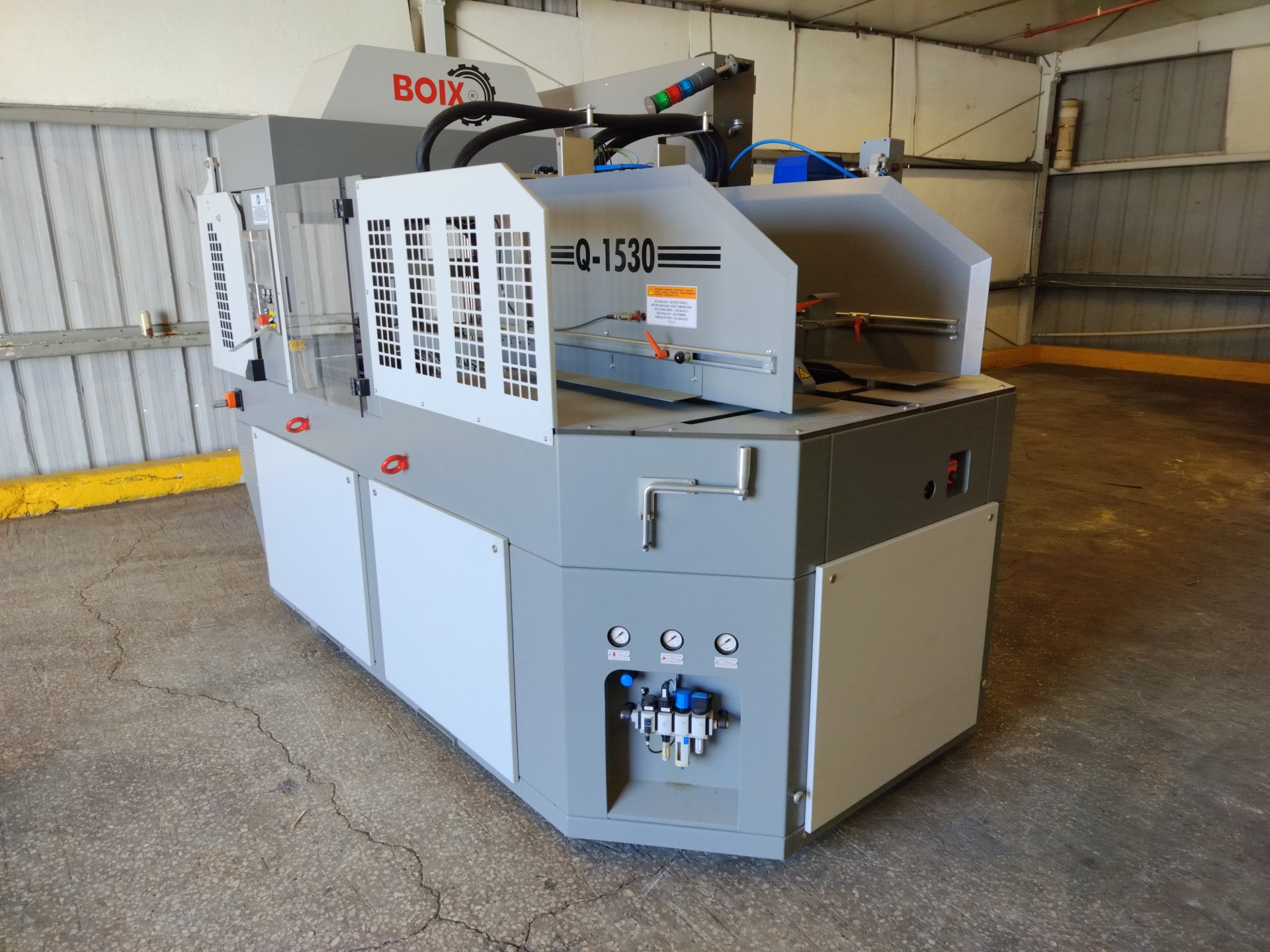 Boix Q-1530 Platform Automatic Tray & Case Forming Machine, 2023 - Melton NC-16 Hot Melt Glue System - Image 2