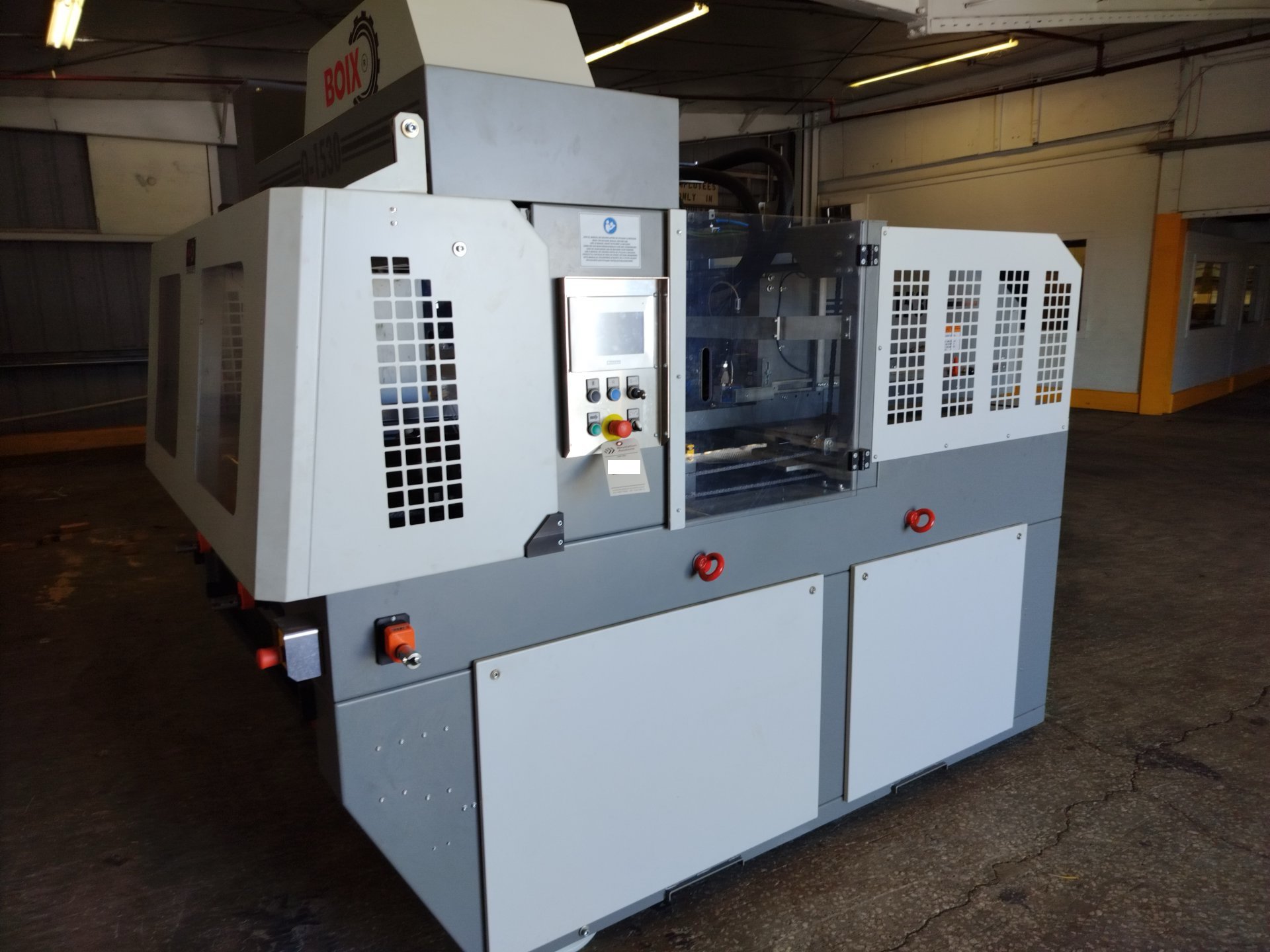 Boix Q-1530 Platform Automatic Tray & Case Forming Machine, 2023 - Melton NC-16 Hot Melt Glue System - Image 4