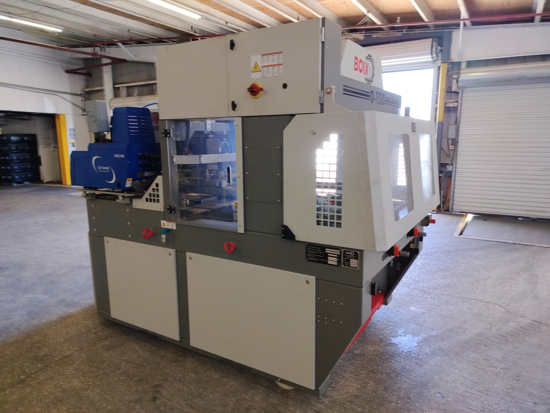 Boix Q-1530 Platform Automatic Tray & Case Forming Machine, 2023 - Melton NC-16 Hot Melt Glue System - Image 6