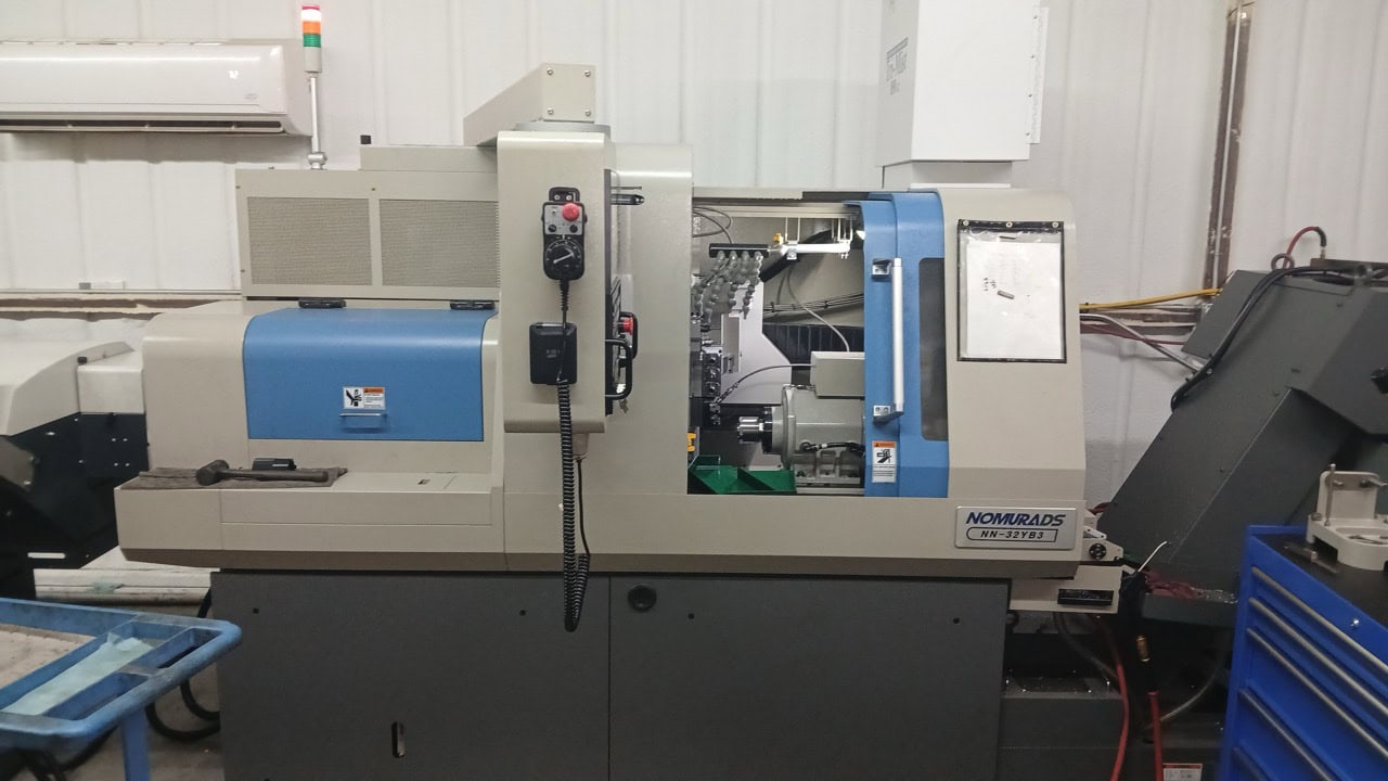 Nomura NN32YB3 CNC Swiss Lathe, 2022 - LNS Alpha 538 Bar Feeder, TRI-MIST 850 G2 Mist Collector, High Pressure Coolant, LOW HOURS - Image 2