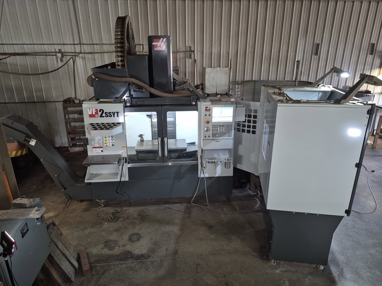 HAAS VF-2SS YT CNC VMC, 2023 - Pallet Changer, 70 ATC, WIPS - Image 2