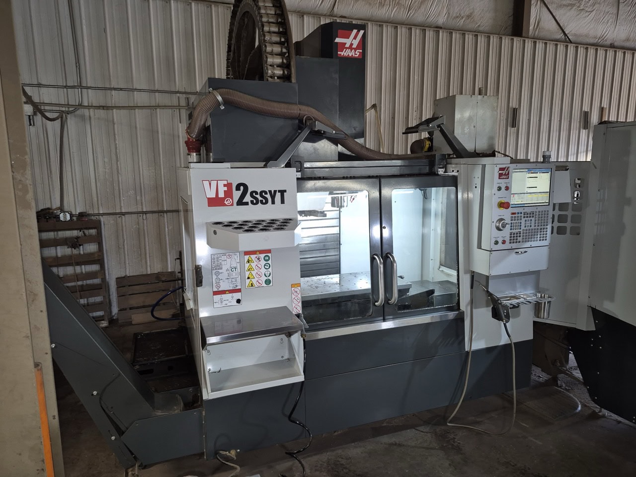 HAAS VF-2SS YT CNC VMC, 2023 - Pallet Changer, 70 ATC, WIPS - Image 6
