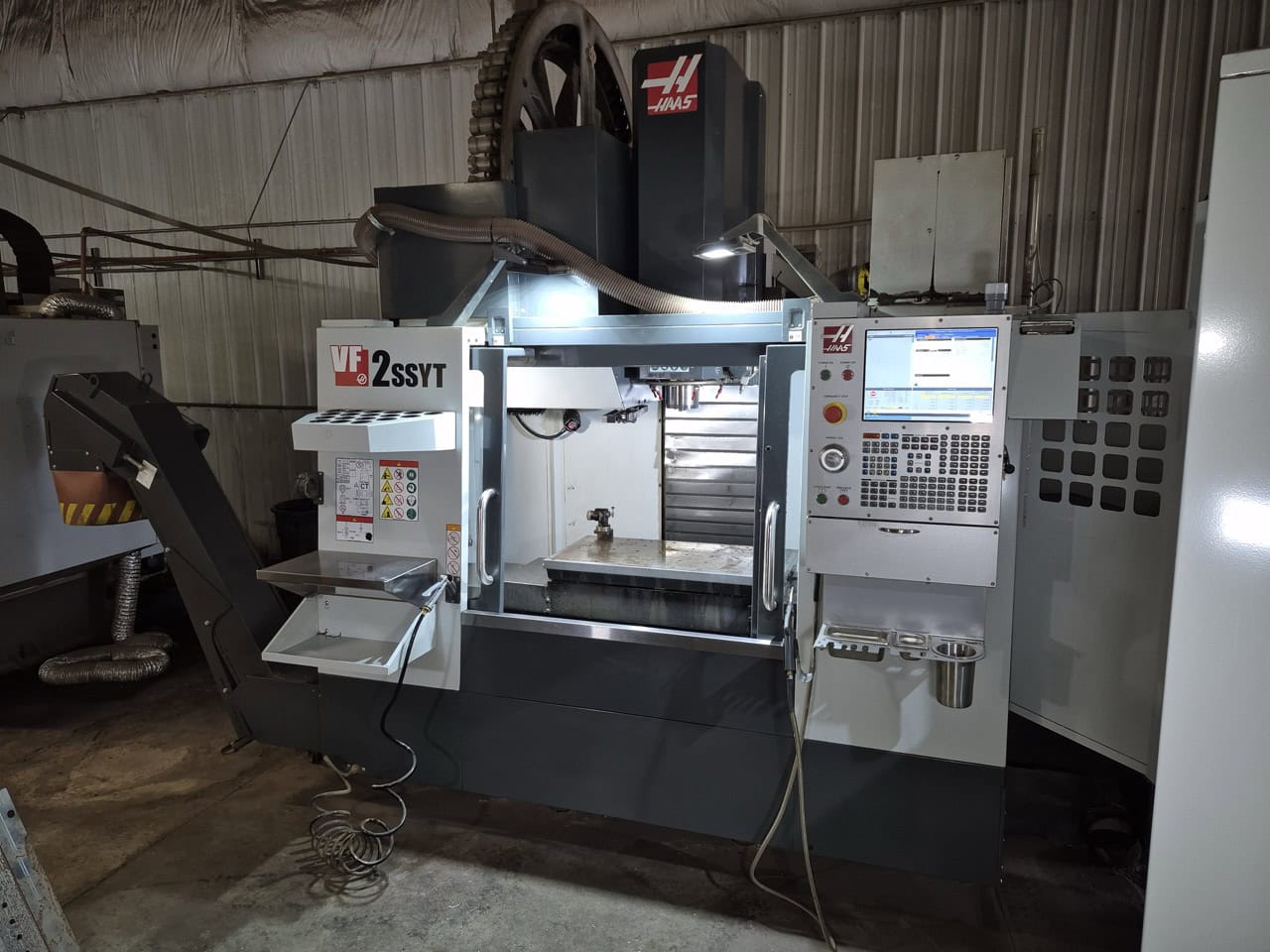 HAAS VF-2SS YT CNC VMC, 2023 - Pallet Changer, 70 ATC, WIPS - Image 8