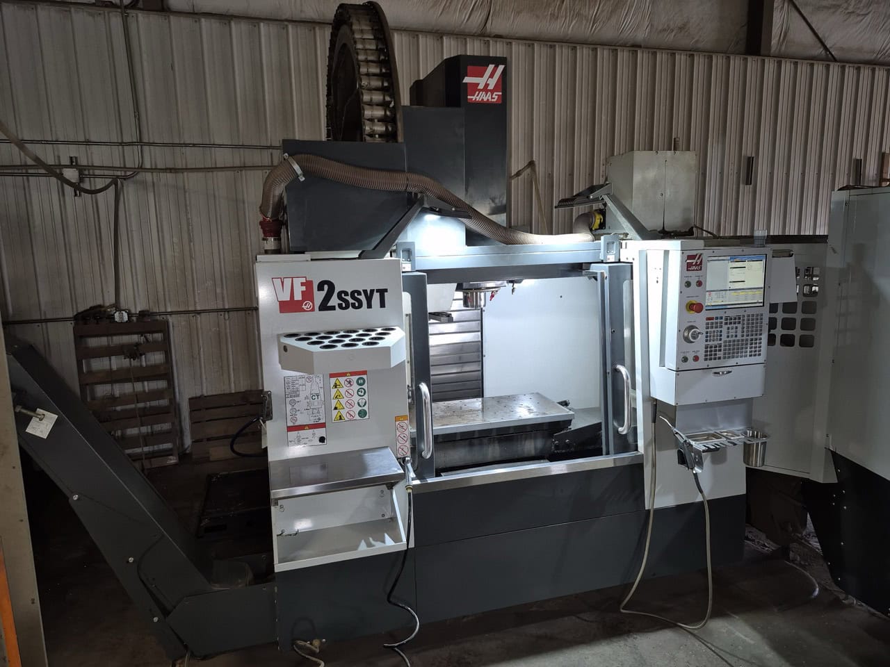 HAAS VF-2SS YT CNC VMC, 2023 - Pallet Changer, 70 ATC, WIPS - Image 9