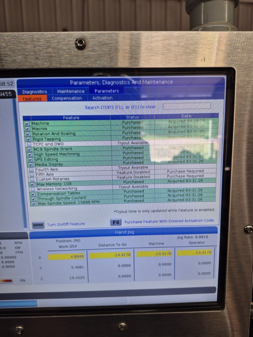 HAAS DM-1 CNC VMC, 2017 - 15k RPM, TSC - Image 17