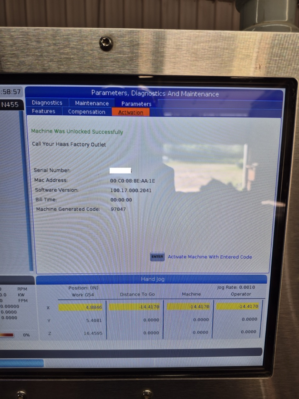 HAAS DM-1 CNC VMC, 2017 - 15k RPM, TSC - Image 19