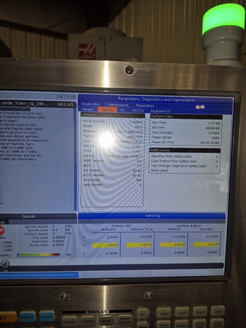 Haas DM-2 CNC VMC, 2017 - WIPS - Image 19