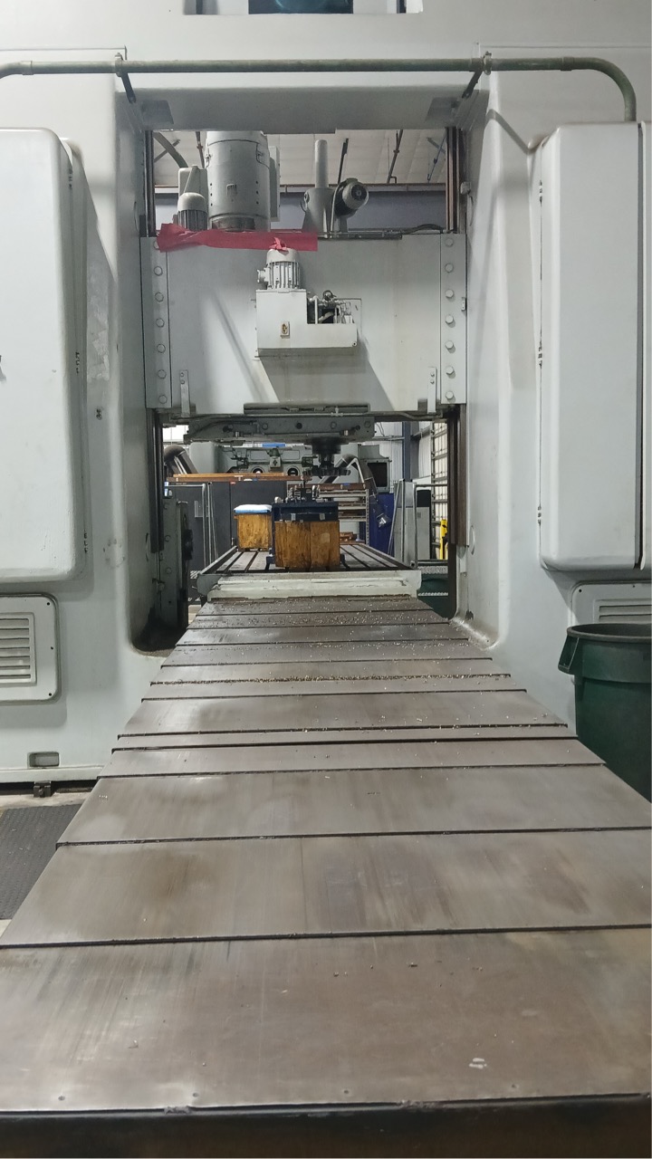 Kollman, 164" x 59" Table, MA 64 Planer Type Mill, 1962- Vertical and Horizontal Spindle. - Image 12