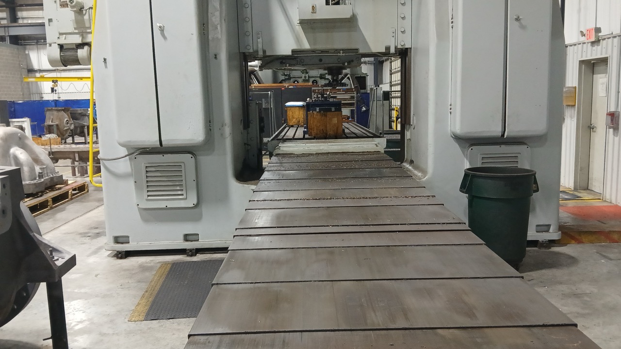 Kollman, 164" x 59" Table, MA 64 Planer Type Mill, 1962- Vertical and Horizontal Spindle. - Image 14