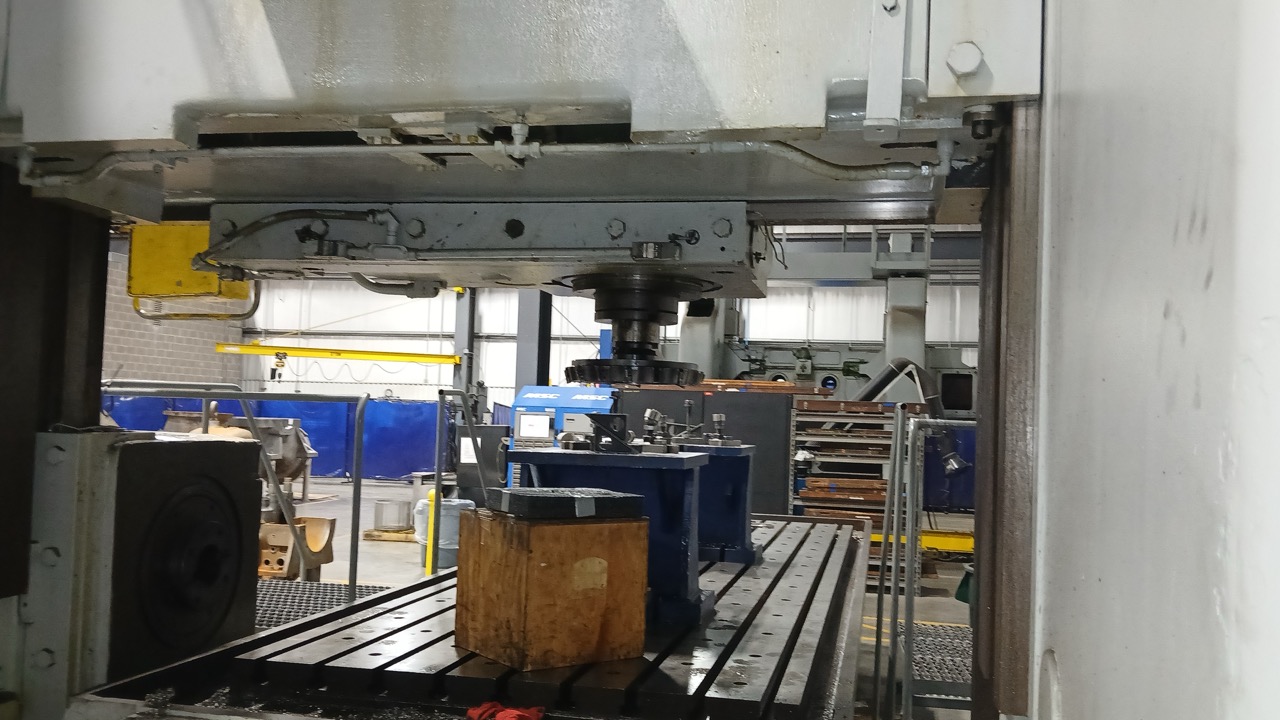 Kollman, 164" x 59" Table, MA 64 Planer Type Mill, 1962- Vertical and Horizontal Spindle. - Image 15
