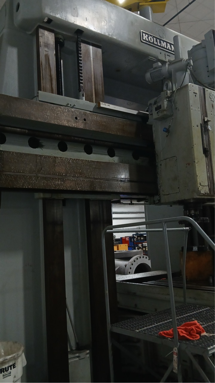 Kollman, 164" x 59" Table, MA 64 Planer Type Mill, 1962- Vertical and Horizontal Spindle. - Image 16