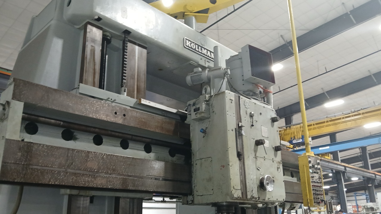 Kollman, 164" x 59" Table, MA 64 Planer Type Mill, 1962- Vertical and Horizontal Spindle. - Image 17
