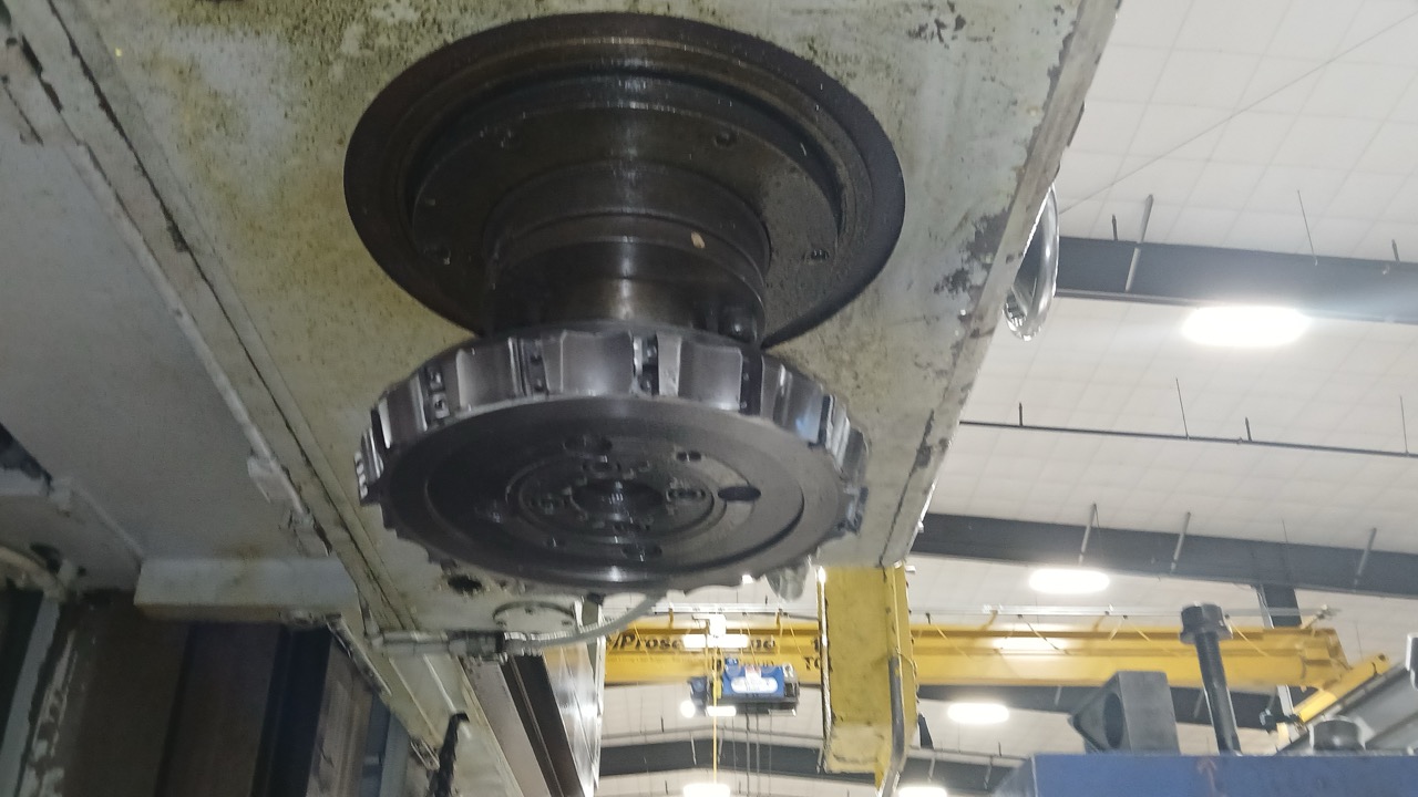 Kollman, 164" x 59" Table, MA 64 Planer Type Mill, 1962- Vertical and Horizontal Spindle. - Image 21