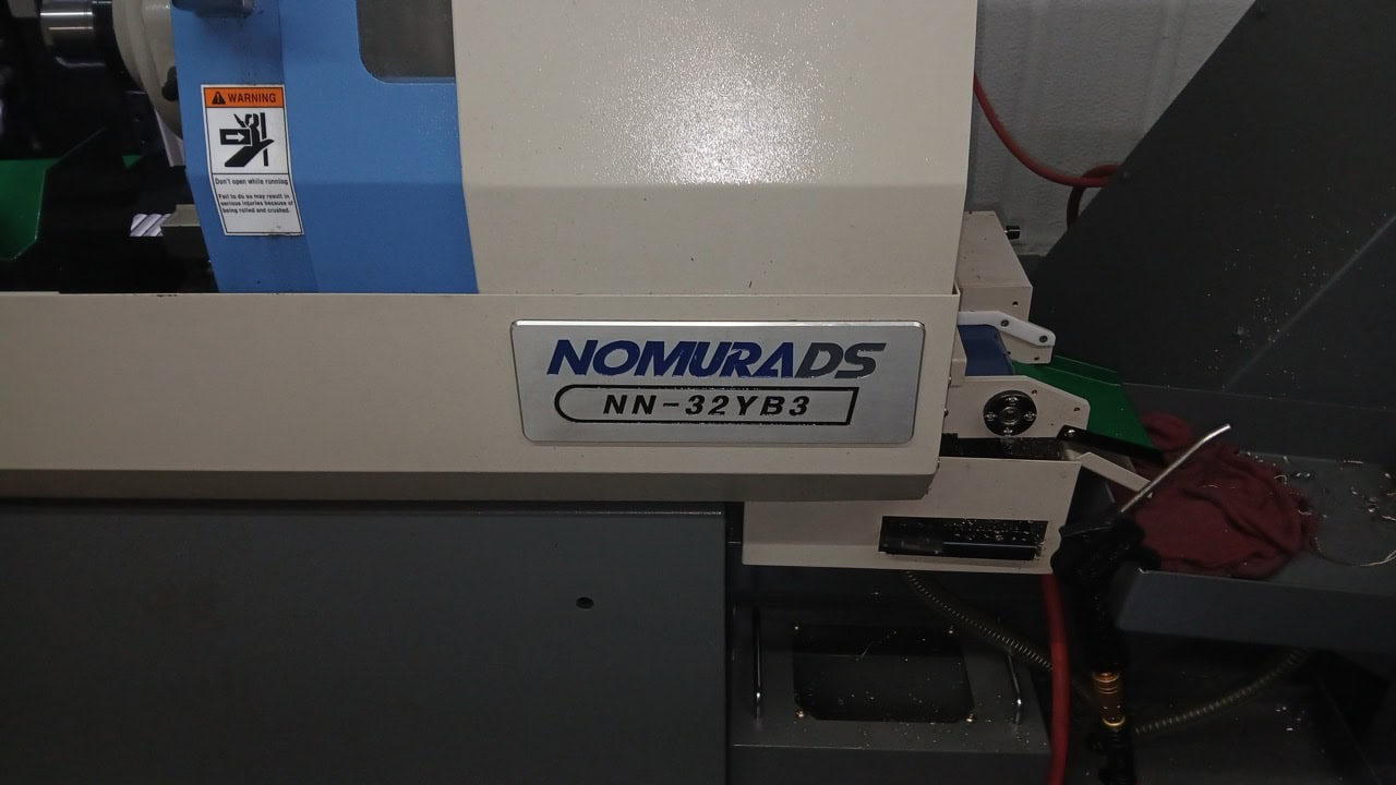 Nomura NN32YB3 CNC Swiss Lathe, 2022 - LNS Alpha 538 Bar Feeder, TRI-MIST 850 G2 Mist Collector, High Pressure Coolant, LOW HOURS - Image 8