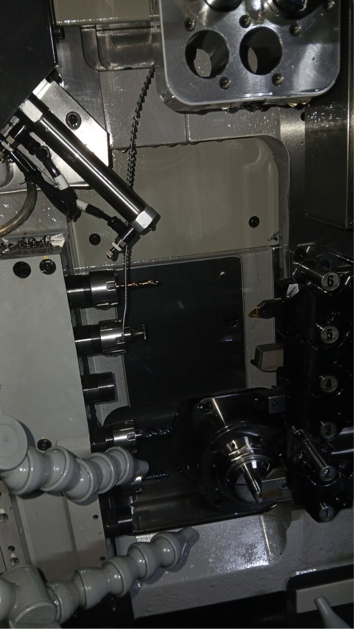 Nomura NN32YB3 CNC Swiss Lathe, 2022 - LNS Alpha 538 Bar Feeder, TRI-MIST 850 G2 Mist Collector, High Pressure Coolant, LOW HOURS - Image 12