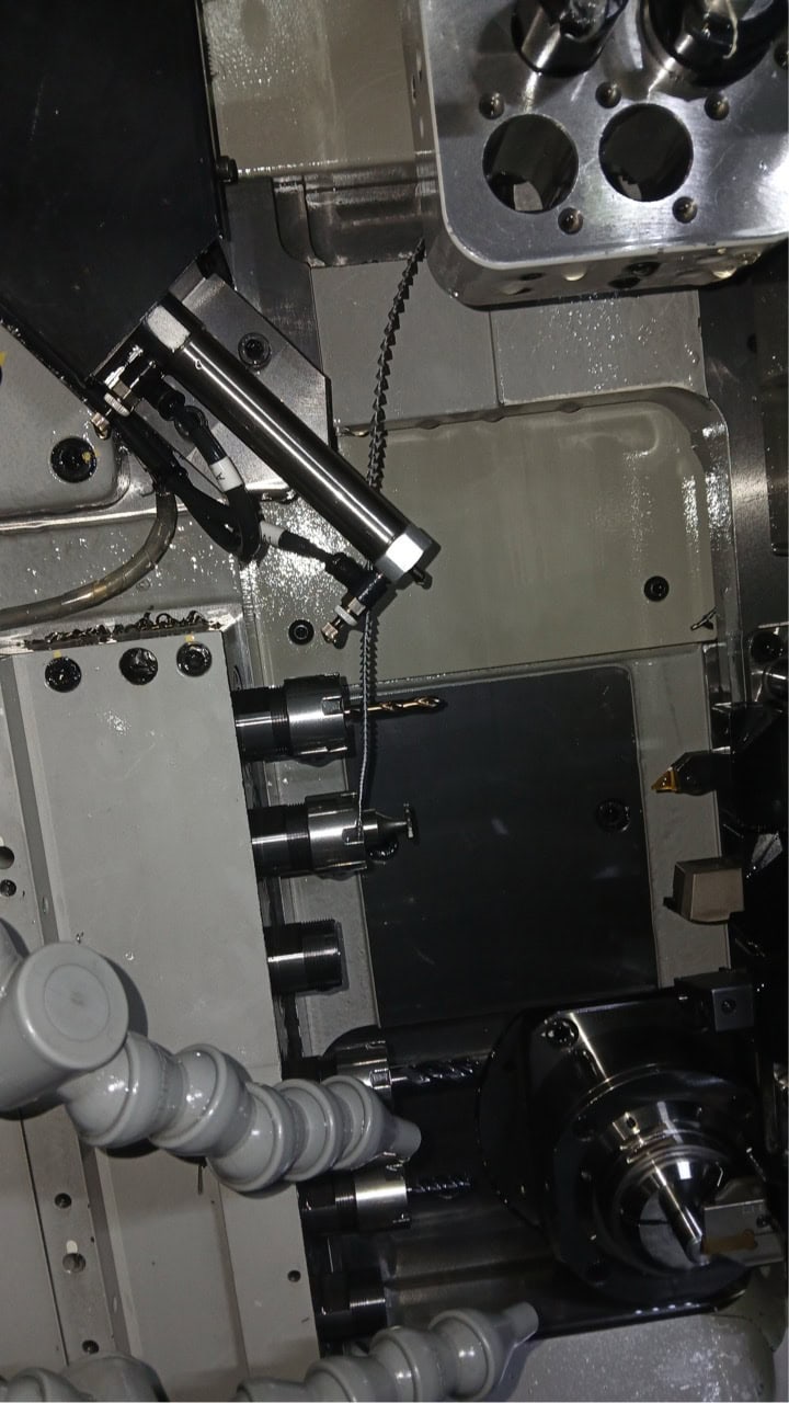 Nomura NN32YB3 CNC Swiss Lathe, 2022 - LNS Alpha 538 Bar Feeder, TRI-MIST 850 G2 Mist Collector, High Pressure Coolant, LOW HOURS - Image 18