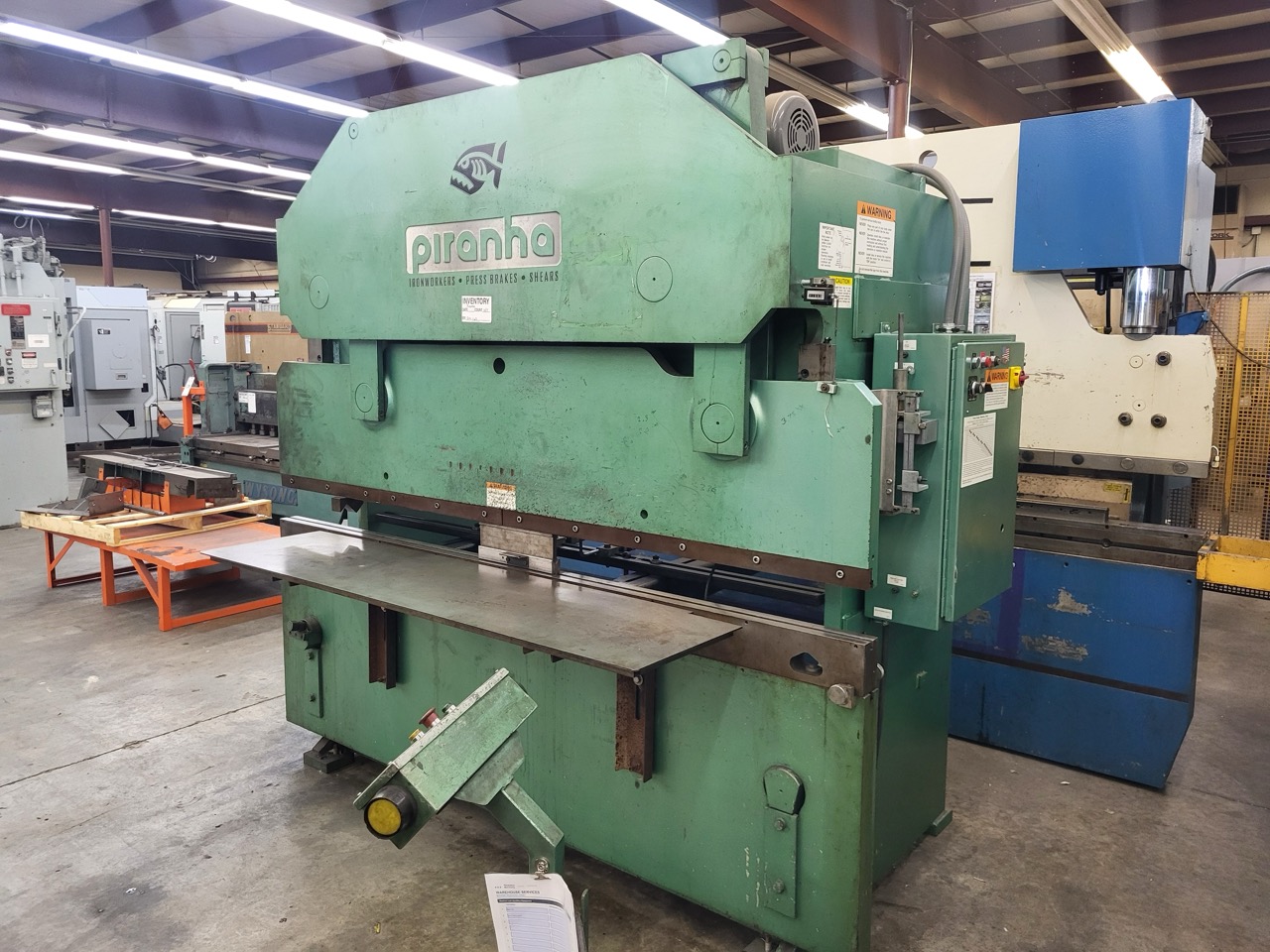 65 TON X 8FT Piranha 6508 Press Brake, 2000 - Image 2