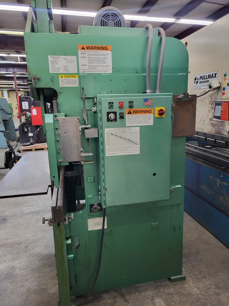 65 TON X 8FT Piranha 6508 Press Brake, 2000 - Image 4