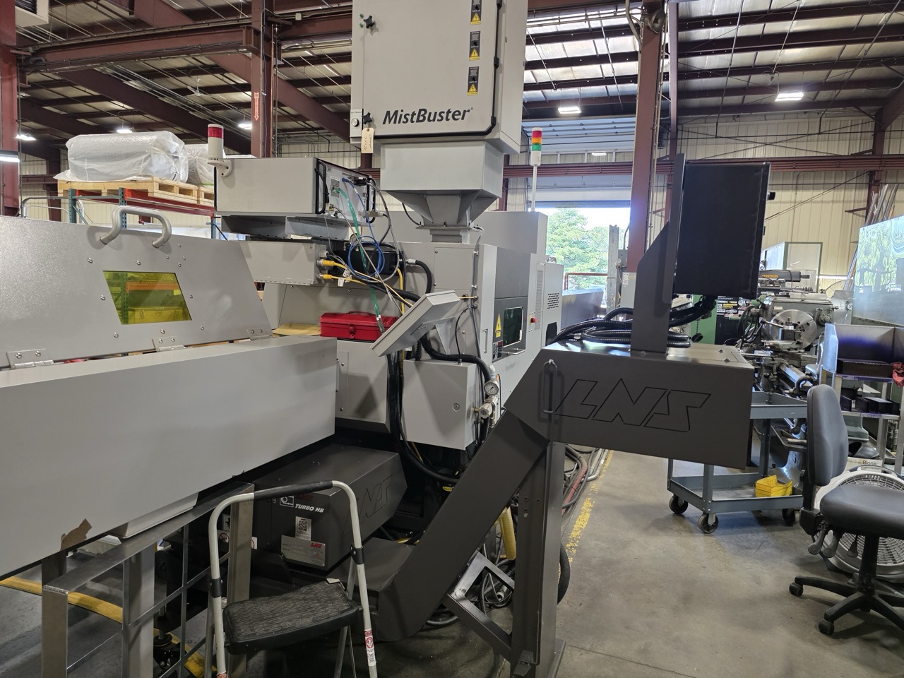 Tsugami B0325B-II CNC Swiss Lathe, 2019 - Fiber Laser Interface, Bar Feeder, Low Hours - Image 6