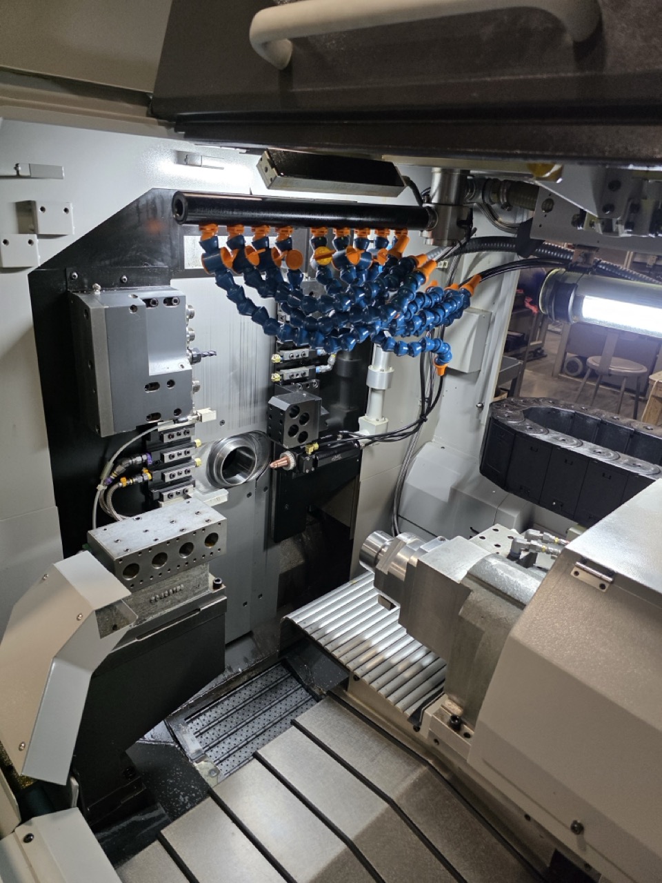 Tsugami B0325B-II CNC Swiss Lathe, 2019 - Fiber Laser Interface, Bar Feeder, Low Hours - Image 8