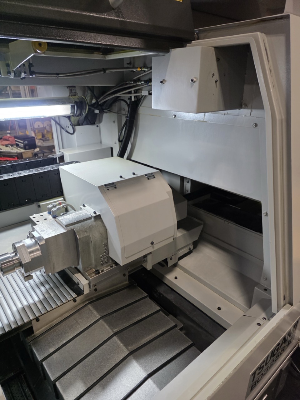 Tsugami B0325B-II CNC Swiss Lathe, 2019 - Fiber Laser Interface, Bar Feeder, Low Hours - Image 9