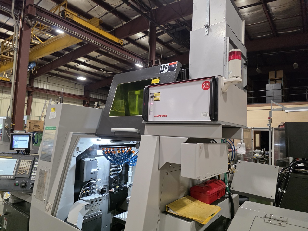 Tsugami B0325B-II CNC Swiss Lathe, 2019 - Fiber Laser Interface, Bar Feeder, Low Hours - Image 12