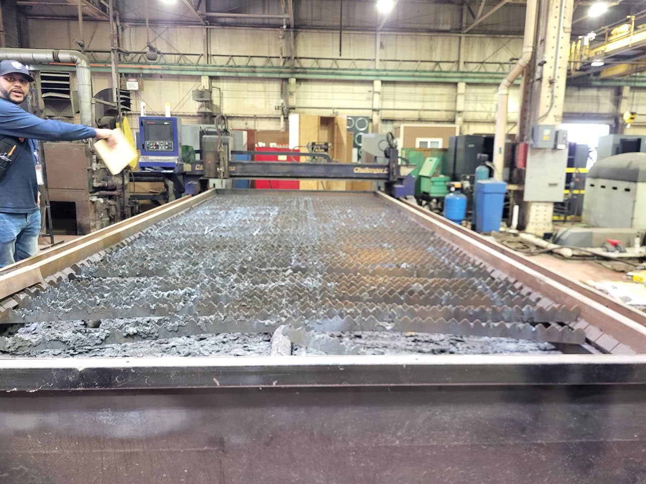 8' x 22' C and G Systems Challenger Oxy Fuel Gantry System w/ Hypertherm Edge Pro Control - Image 2
