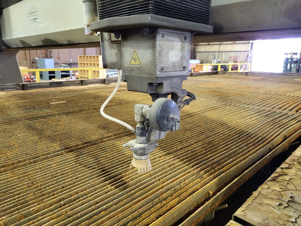 10' x 20' Flow M4C 3070C Dual Head Waterjet, 2015 - one 5 axis cutting head - Image 11