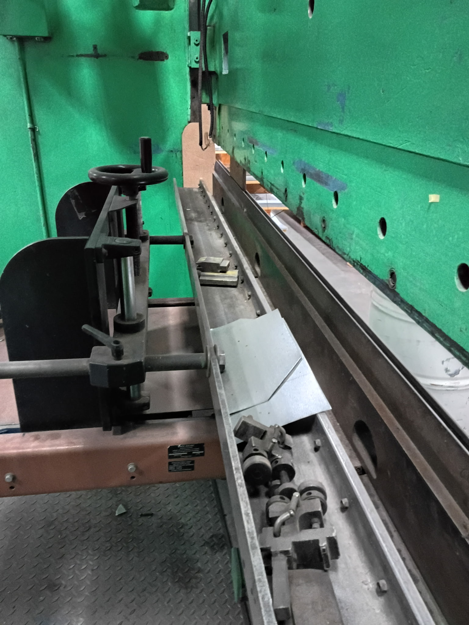 230 Ton x 12' Niagara HD-230-10-12 Press Brake, 1979 - Image 3