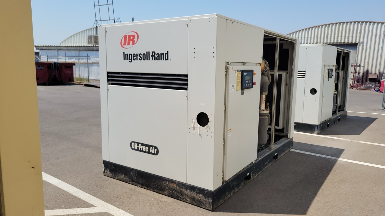 Ingersoll Rand Sierra H200W Oil-Free Rotary Screw Air Compressor, 2001 - Image 3