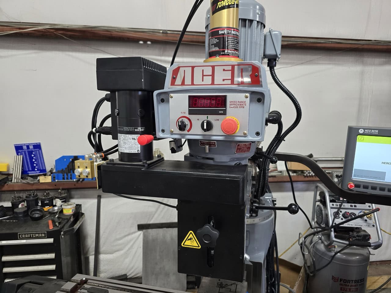 Acer E-Mill 3VSII CNC Knee Mill, 2025 - 3-Axis CNC - Image 4