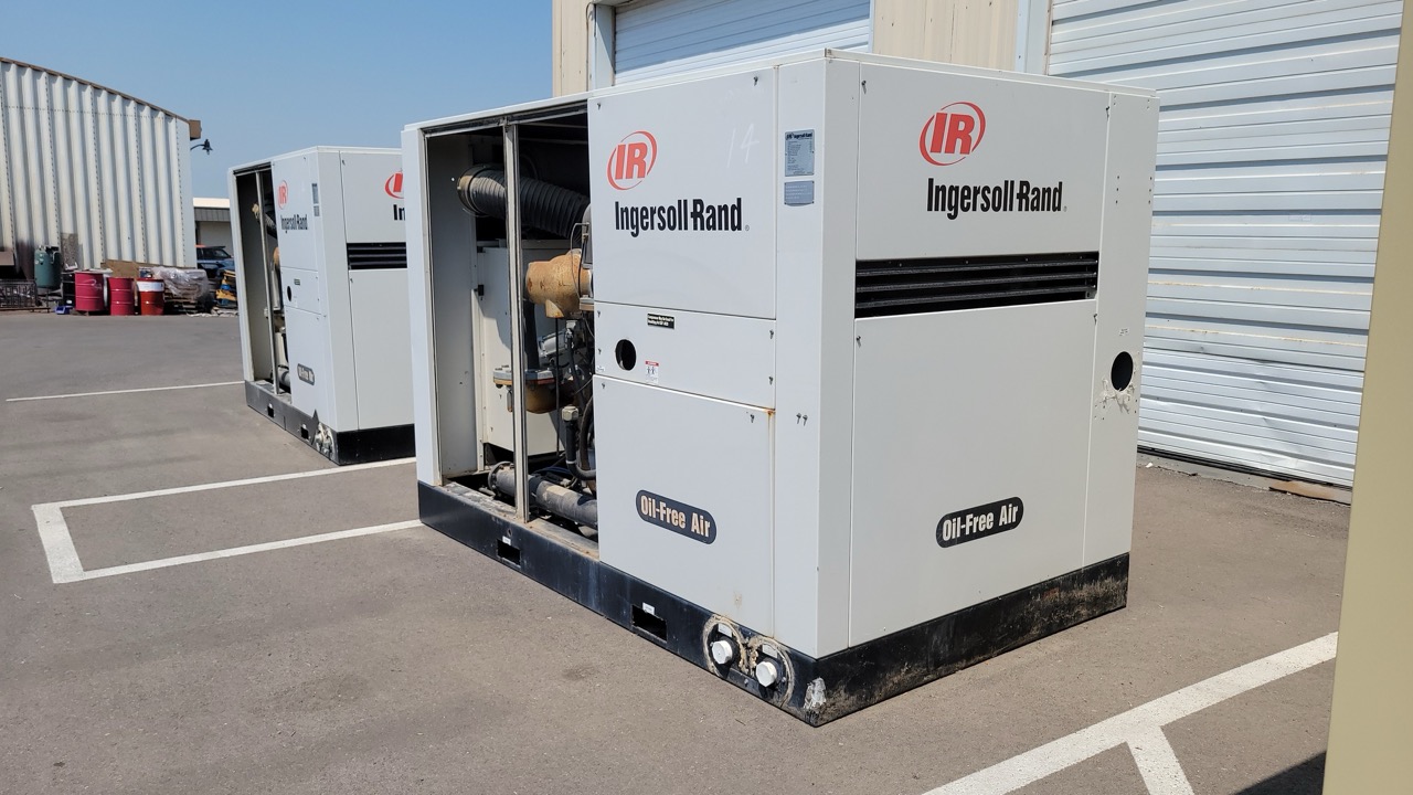 Ingersoll Rand Sierra H200W Oil-Free Rotary Screw Air Compressor, 2001 - Image 4