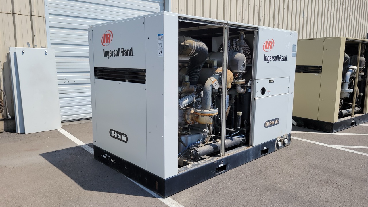Ingersoll Rand Sierra H200W Oil-Free Rotary Screw Air Compressor, 2001 - Image 5