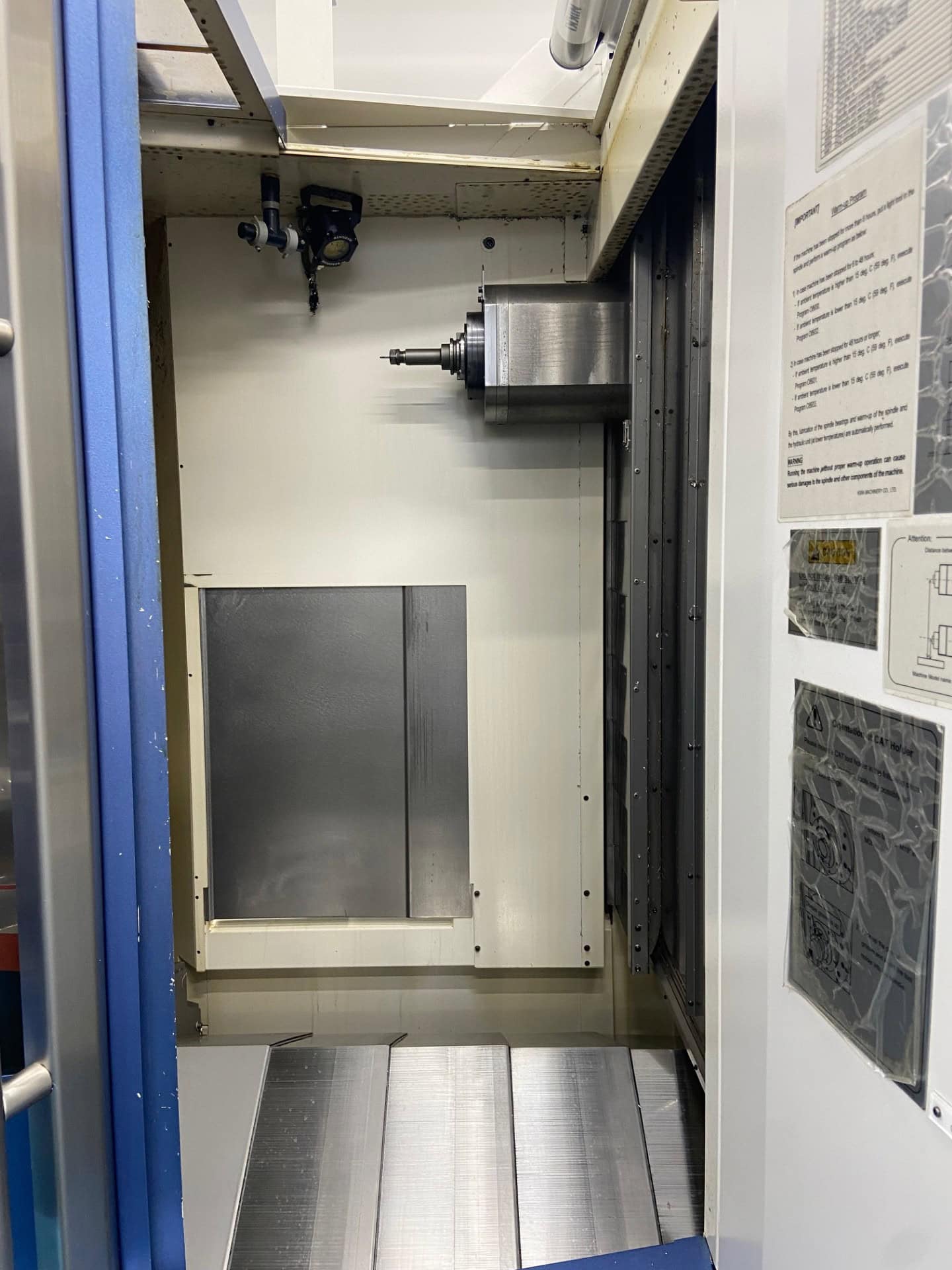 Kiwa KH4500 Kai HMC, 2019 - 4th-Axis, Through Spindle Coolant, Renishaw Probing, Chip Conveyor - Image 6
