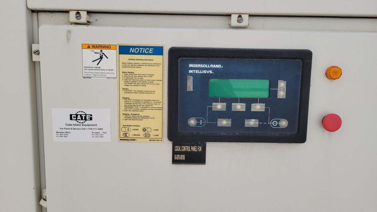 Ingersoll Rand Sierra H200W Oil-Free Rotary Screw Air Compressor, 2001 - Image 6