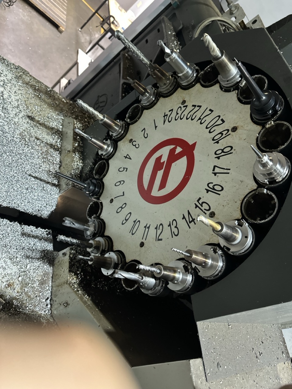 Haas VF-6SS VMC, 2014 - 4th & 5th Axis Wiring, Chip Auger - Image 3