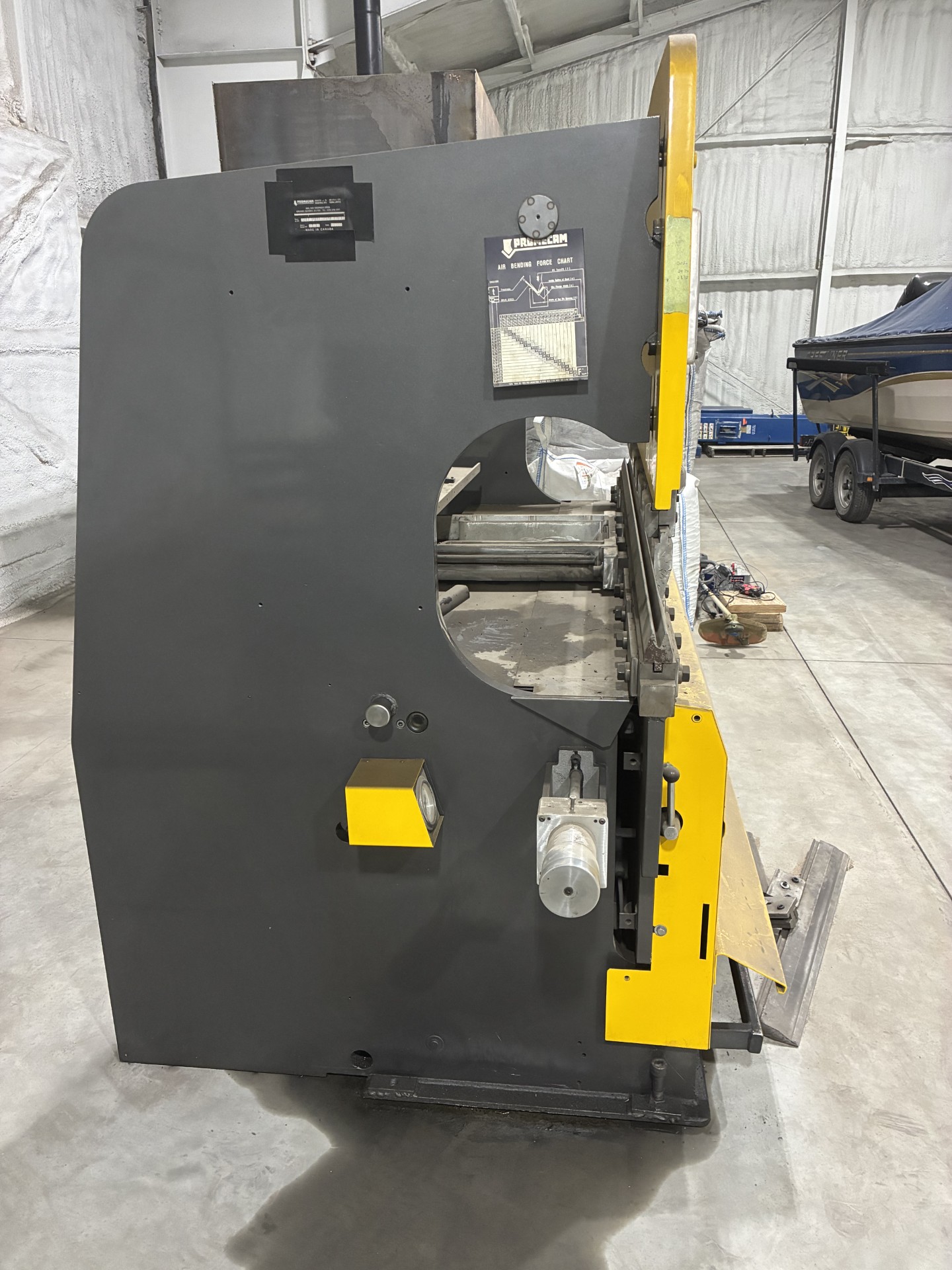 80 ton x 8' Promecam Hydraulic Press Brake, 2006 - Image 2