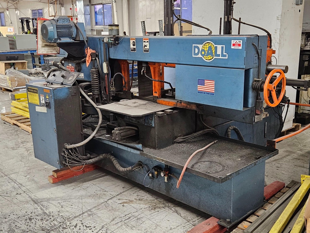 14" x 20" DoAll 500SNC Horizontal Bandsaw, 2008 - Mitering, Bundle Attachment - Image 5