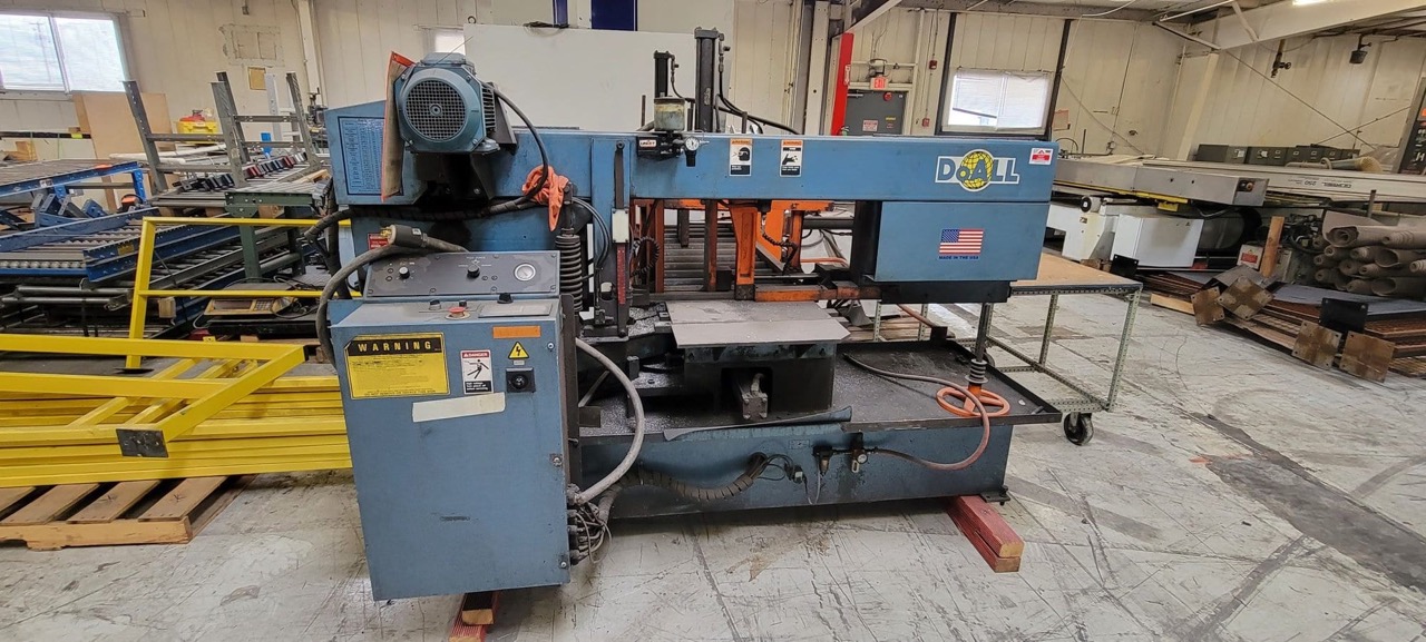 14" x 20" DoAll 500SNC Horizontal Bandsaw, 2008 - Mitering, Bundle Attachment - Image 6