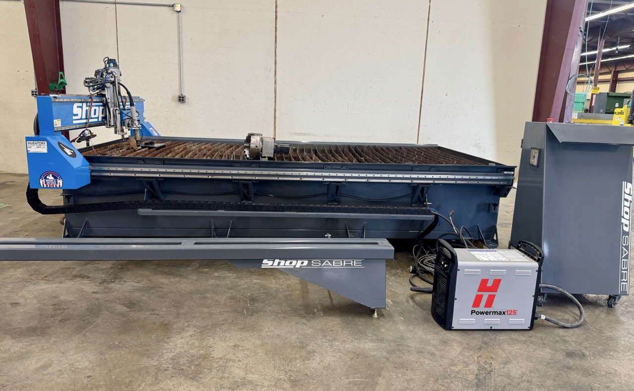 ShopSabre ShopMaster PRO 10 CNC Plasma Cutter, 2024 – 5' x 10' Table, Hypertherm Powermax125 - Image 2