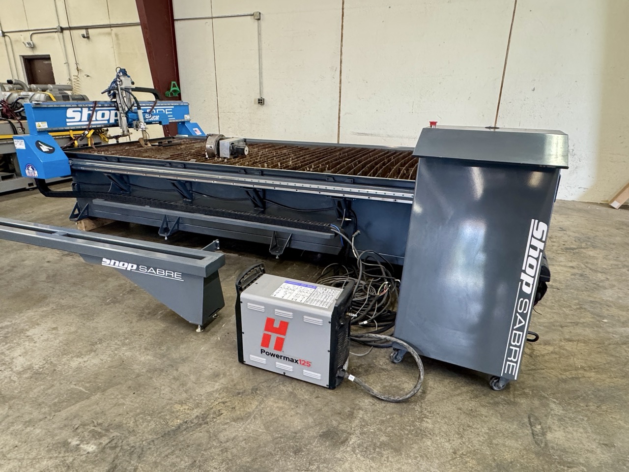 ShopSabre ShopMaster PRO 10 CNC Plasma Cutter, 2024 – 5' x 10' Table, Hypertherm Powermax125 - Image 4