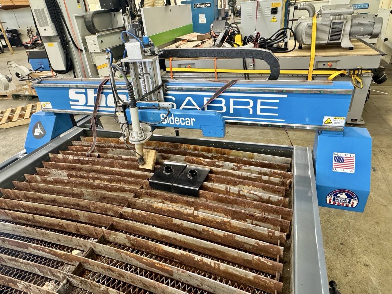 ShopSabre ShopMaster PRO 10 CNC Plasma Cutter, 2024 – 5' x 10' Table, Hypertherm Powermax125 - Image 7