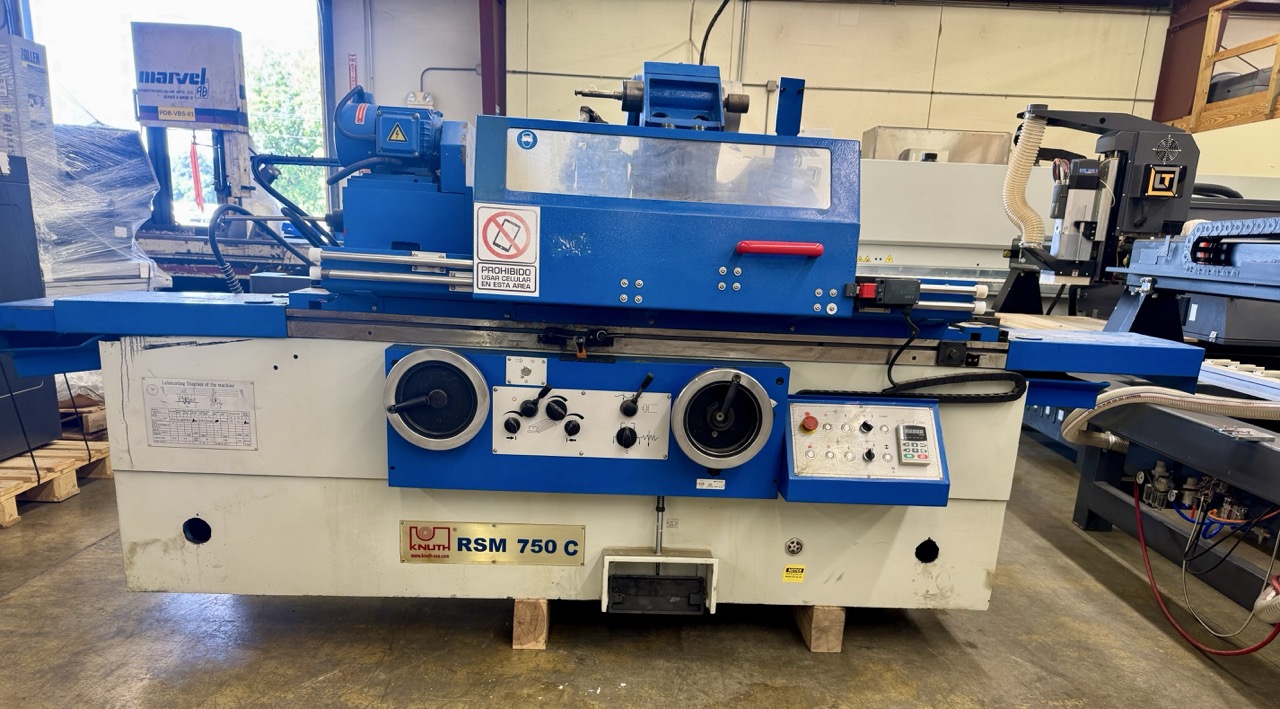 KNUTH RSM 750 C Precision Cylindrical Grinder w/ Internal Grinding, 2022 – 30" Capacity - Image 2